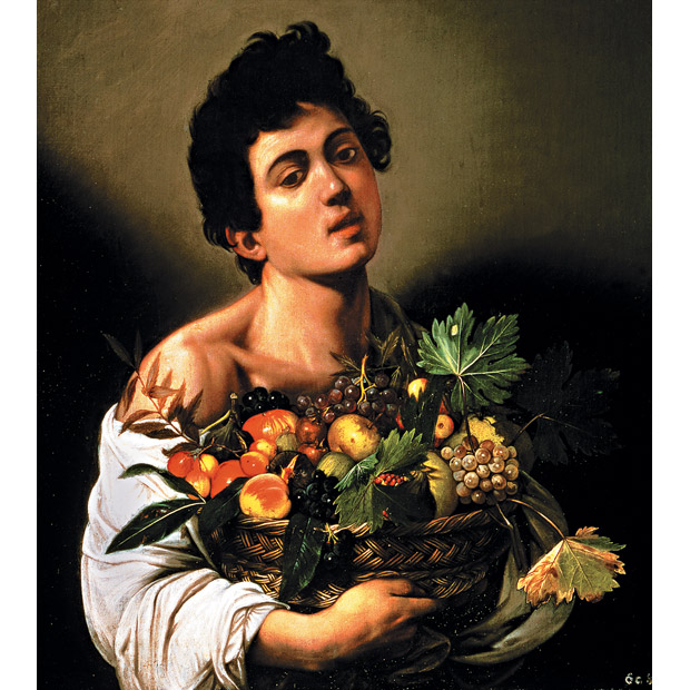 Muchacho con cesto de frutas - Caravaggio